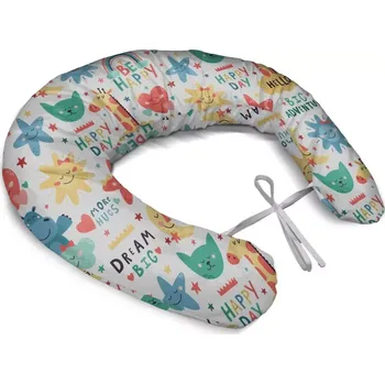 Polštář Sablio Těhotenský polštář Happy day