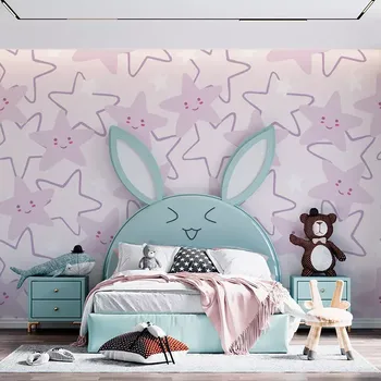 Tapeta Sablio Tapeta Veselé hvězdy - 125x75 cm