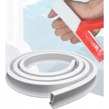 PRÁH DO SPRCHOVÉHO KOUTU VODNÍ BARIÉRA TĚSNĚNÍ SAMOLEPICÍ 150 CM BÍLÁ