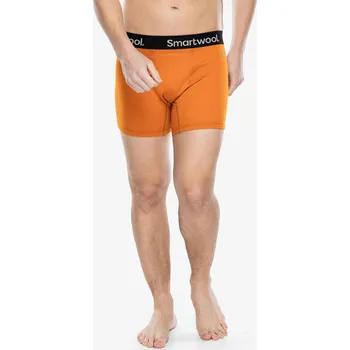 Boxerky Termoaktivní boxerky Smartwool Active Boxer Brief Boxed - marmalade M