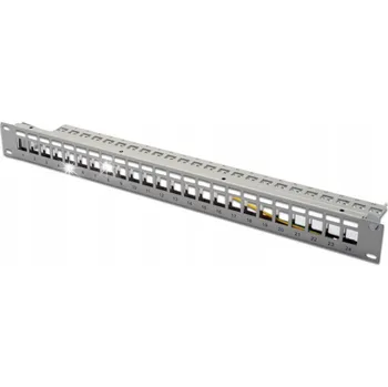 Patch panel Patch panel 19" 24 porty pro Keystone moduly