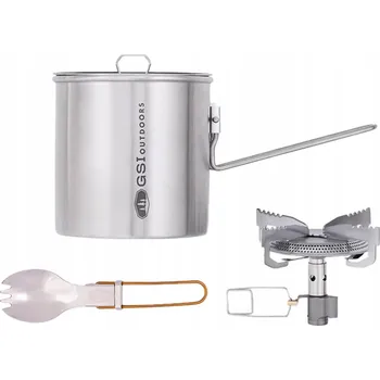 Outdoor vaření TURISTICKÁ SADA GSI OUTDOORS GLACIER STAINLESS EXPLORER SET