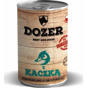 Krmivo pro psa Dozer vlhké krmivo pro psy s kachnou 400g