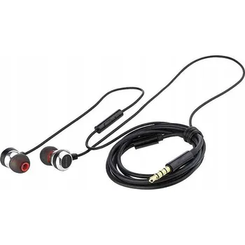 Sluchátka WAYME Sluchátka do uší drátová s mikrofonem, konektor AUX 3.5 mm