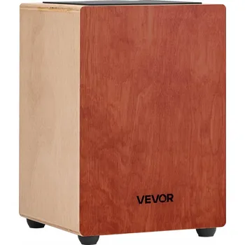 Vrták Cajon buben 30,5x30,5x43 cm, struny pro kytaru, stabilní zvuk, bez rušení
