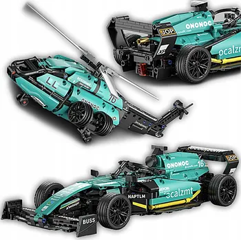 ostatní stavebnice STAVEBNICE 2v1 MODEL FORMULE FORMULE 1 VRTULNÍK 736 DÍLŮ SADA