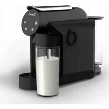 Kávovar Kapslový kávovar Delta Q Milk Qool Evolution 19 barů, černý
