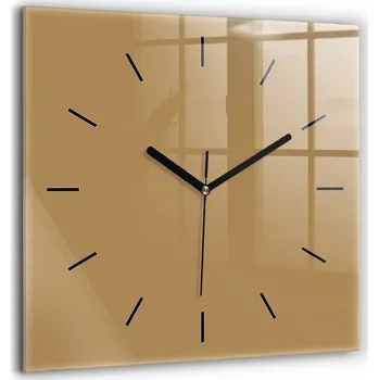 Hodiny Nástěnné hodiny Wallfluent béžové 60 cm