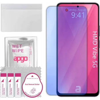 Pouzdro na mobilní telefon Sklo 9H pro HMD Vibe 5G, alternativa tvrzeného skla, flexibilní