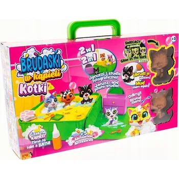 Obraz Epee Brudaski v koupeli koťátka - Sada jacuzzi 60364