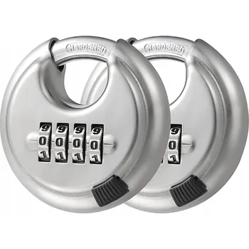 Visací zámek Ocelová petlice z nerezové oceli kulatá pro visací zámek 70 mm