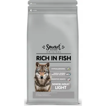 Krmivo pro psa Smart Nature Original Senior Fish 2 kg Monoproteinové krmivo pro psy s nadváhou