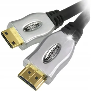 Video kabel PROLINK EXKLUZIVNÍ TCV 8350 MINI HDMI KABEL - HDMI 2.0/1.4 HD 1,2 m