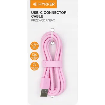Datový kabel Kabel Hykker USB - USB-C 1,5 m