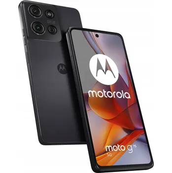 Mobilní telefon Motorola Moto G75 5G 8+256GB gsm tel. Charcoal Grey