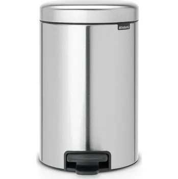 Odpadkový koš Brabantia kovový Odpadkový koš 12l stříbrný