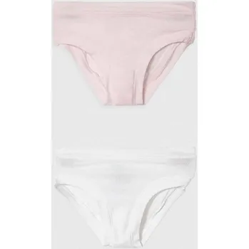 Dívčí spodní prádlo Dětské kalhotky United Colors of Benetton (2-pack) 3ZQM0S1W2 růžová 03X, vel. 110