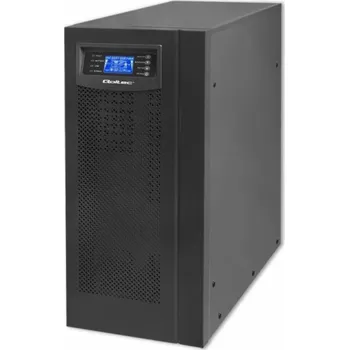 Záložní zdroj UPS Qoltec nouzový napájecí zdroj UPS | On-line | Čistá sinusová vlna | 6kVA | 4,8kW |LCD | USB