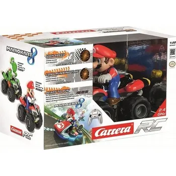 auto na autodráhu Dálkově ovládané vozidlo MARIO QUAD 2.4GHz 1:20 CARRERA RC 200996