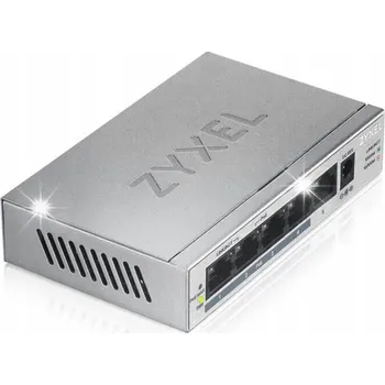 Switch ZYXEL Přepínač GS1005-HP, 5portový Gigabit PoE+