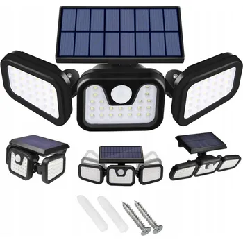 Venkovní osvětlení Solární pouliční lampa P.R.C 10 W 0 lm