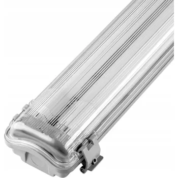 Stropní svítidlo přisazené Virone 36 W patice G13, výška 5,5 cm, bílé