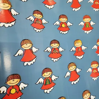 Obraz Balicí papír s andělíčky na dárky 57cm x 25m 20m344