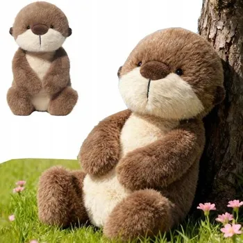 plyšák Plyšová Vydra 36 cm, Mazlivá Hračka jako Dárek pro Děti