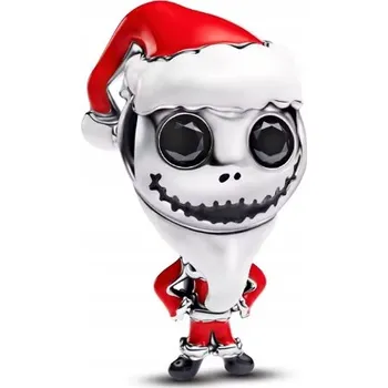 Přívěsek Přívěsek Charms Městečko Halloween Jack Skellington stříbrný stříbro 925