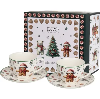 Vánoce Dva šálky s podšálky 969228