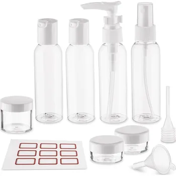 Kosmetická taška Cestovní nádoby na kosmetiku do letadla s kosmetickou taškou TADAR Trip 7 szt.