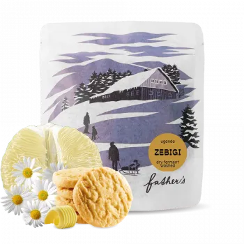 Káva Výberová káva Uganda ZEBIGI DRY FERMENTATION 250g od Father's Coffee Roastery