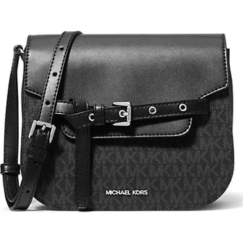 Michael Kors Emilia small crossbody kabelka logo černá + doprava zdarma