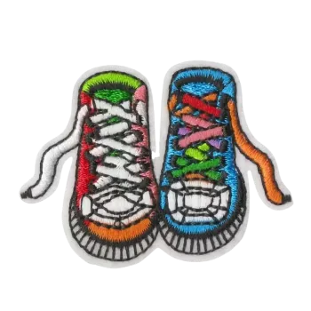 Nášivka Nažehlovací nášivka - tenisky (5,6 x 4,2 cm)