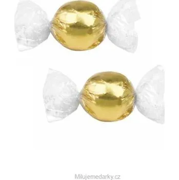 Cukrovinka Laica Pralinky z mléčné čokolády s lískooříškovým krémem zlaté 200g