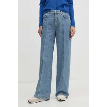 Dámské džíny Džíny Sisley dámské, modrá barva, 4AGWLE03R 55E, vel. 30