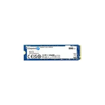 Ukládání dat Kingston NV3 SSD 500GB NVMe M.2 Ie Gen4 Interní M.2 2280