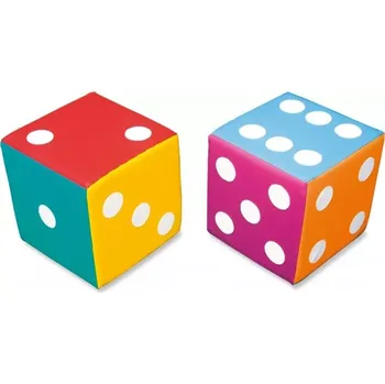 ostatní stavebnice Molitanová KOSTKA Playsoft TEČKY