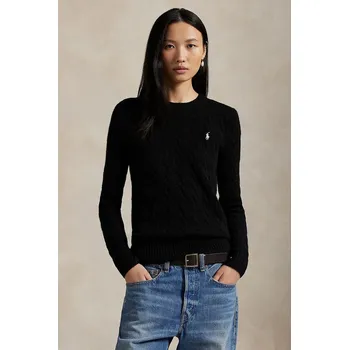 Dámský svetr Svetr Polo Ralph Lauren dámský, černá barva, 211971865 99X, vel. L