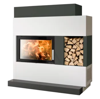 Krbová kamna Haas+Sohn Rukov s.r.o. HAAS+SOHN ADONIS krbová stavebnice s krbovou vložkou JONAVA IV, 3,9-8,3 kW