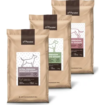 Krmivo pro psa Panakei Granule pro psy - MIX 3 PŘÍCHUTÍ 27kg