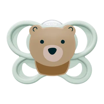 NUK Dudlík Perfect Match Air 0-6 m 1 ks box Bear