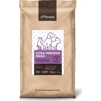 Krmivo pro psa Panakei Granule pro psy lisované za studena Kachna+Husa+Divočák (4kg)