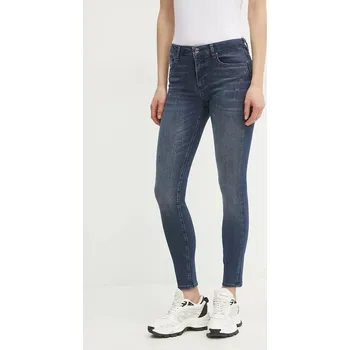 Dámské džíny Džíny Armani Exchange dámské, modrá barva, XW000129 AF11969 XW000129.AF11969 55J, vel. 29/R