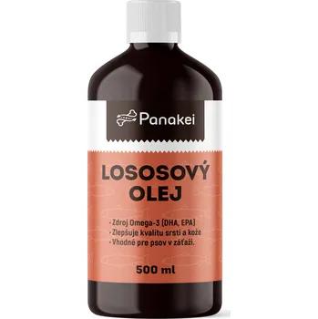 Panakei 100% lososový olej pro psy - lisovaný za studena