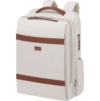 Samsonite IMAGE BIZ Batoh na notebook 15.6" Slonovinová Bílá Ivory Rozšiřitelný