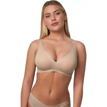 Podprsenka Bezkosticová podprsenka Sassa 18392 sand velikost L