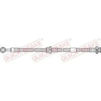 Brzdová hadice Brzdová hadice QUICK BRAKE 50.807