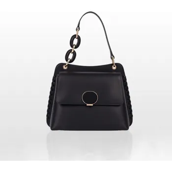 Kabelka CROMIA CLARISSA kožená kabelka – černá