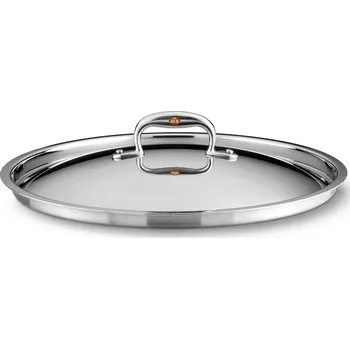 Poklice Poklice CON CUORE 24 cm, stříbrná, měď, Ruffoni - doprava zdarma od 2999 Kč